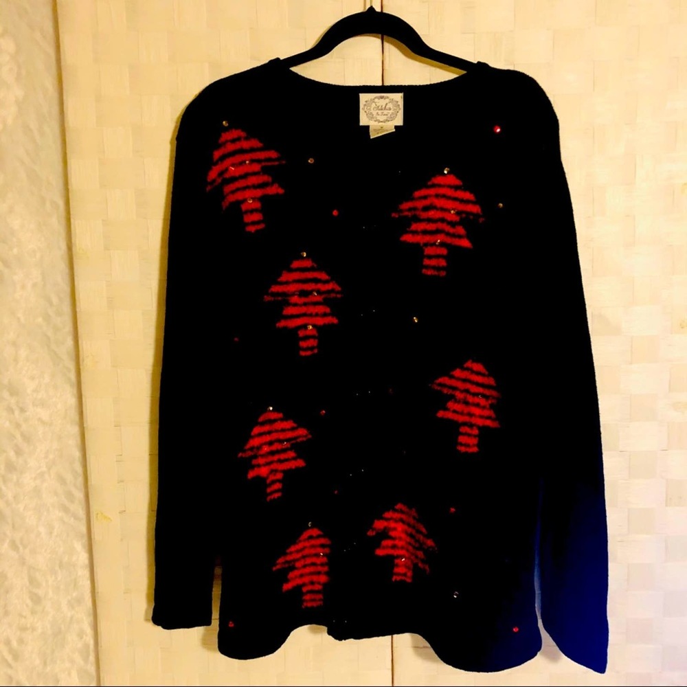 Vintage Stitches in time Christmas Sweater Medium